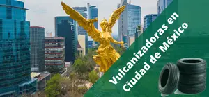 Vulcanizadoras en Ciudad de México, a domicilio y 24H